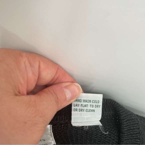 VTG Design Options By Philip & Jane Gordon Button Up Sweater Farmer Market Sz L - Picture 4 of 8